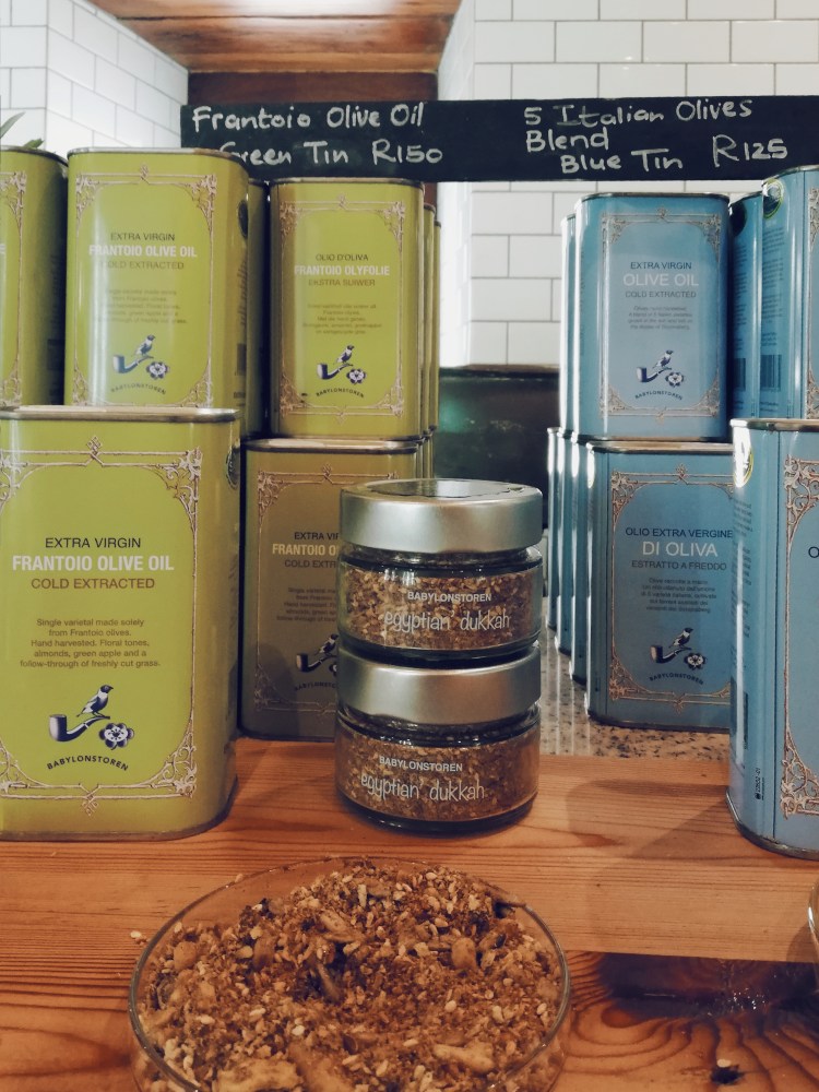 L'huile d'olive de Babylonstoren